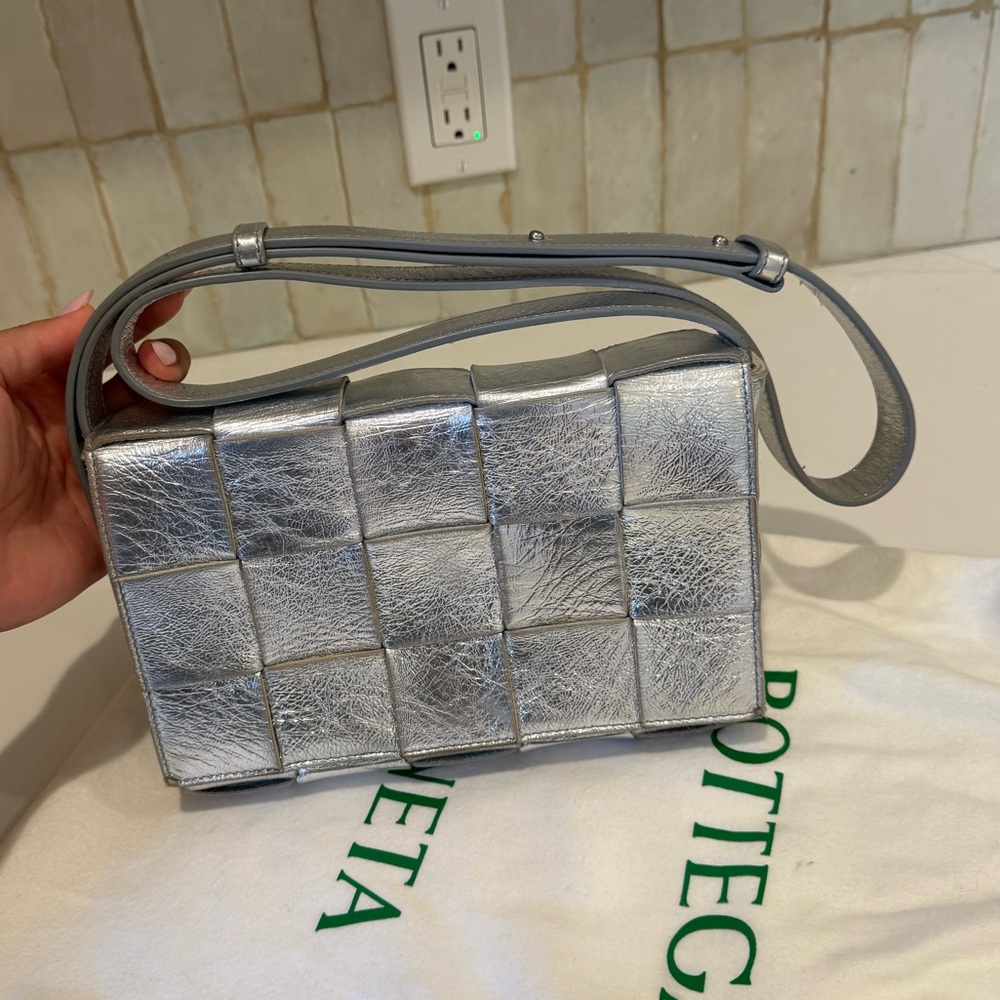 Bottega Veneta Intrecciato Cassette Crossbody Bag